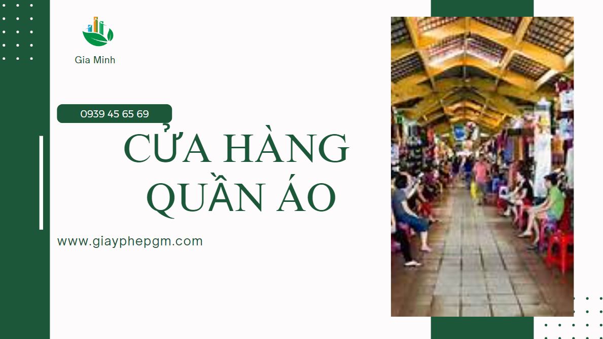 Đăng ký kinh doanh cửa hàng quần áo 5 Có cần giấy phép kinh doanh quần áo không