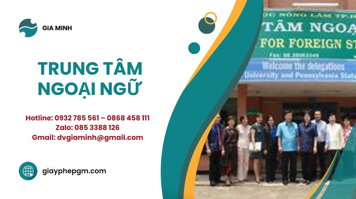 Quyết định thành lập trung tâm ngoại ngữ 5 Mẫu thông báo thành lập trung tâm ngoại ngữ mới nhất