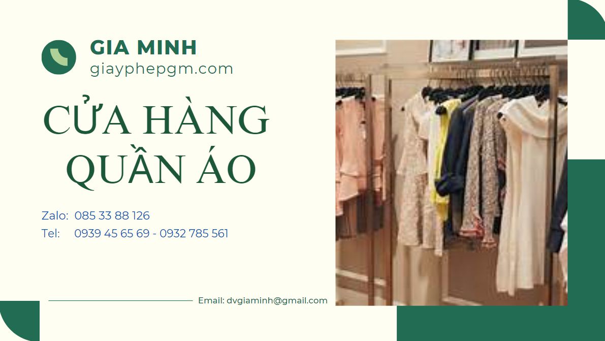 Đăng ký kinh doanh cửa hàng quần áo 4 Mở shop quần áo có cần giấy phép kinh doanh