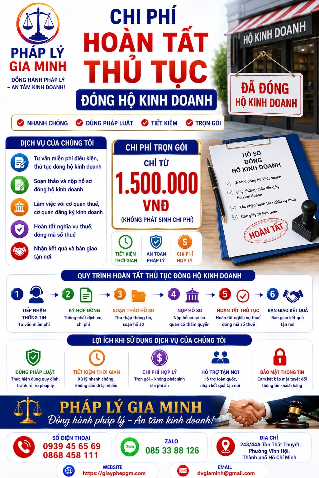 Giải thể hộ kinh doanh online