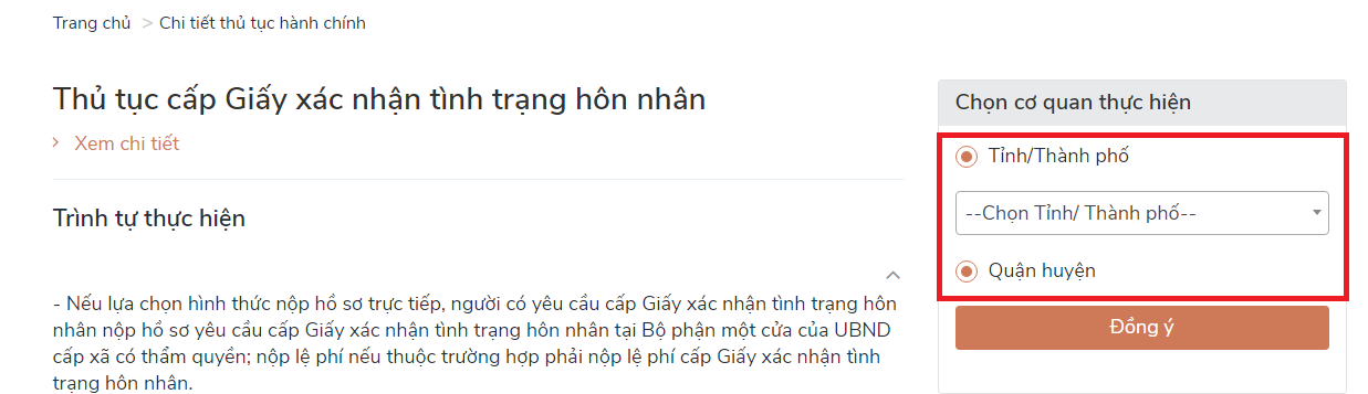 giay xac nhan doc than online