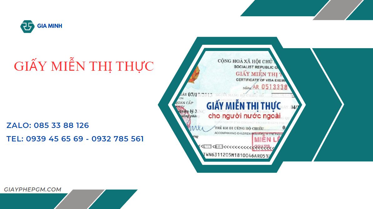 Giấy Miễn thị thực Việt Nam 5 năm 4 Cấp Giấy miễn thị thực