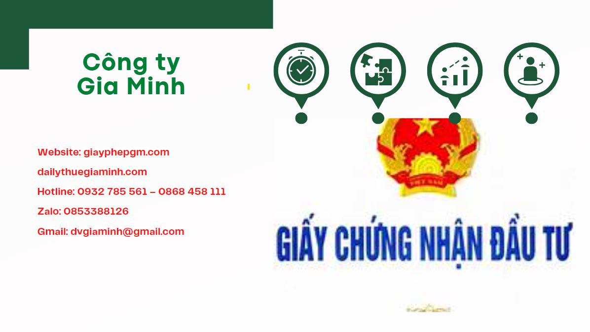 Thủ tục xin cấp giấy chứng nhận đầu tư 4 Hồ sơ đăng ký giấy chứng nhận đầu tư
