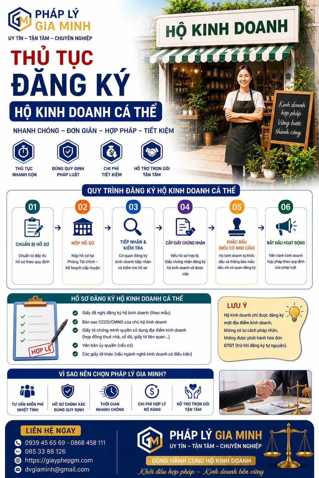 Thủ tục đăng ký hộ kinh doanh cá thể