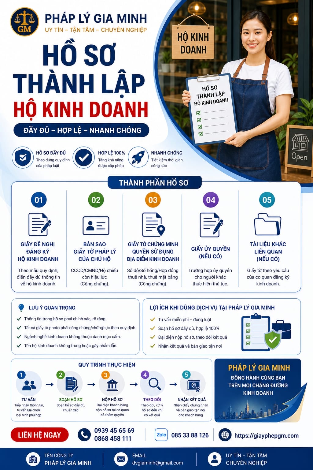 Quy định thành lập hộ kinh doanh: Thủ tục, điều kiện và hồ sơ chi tiết 10 Hồ sơ thành lập hộ kinh doanh đầy đủ hợp lệ