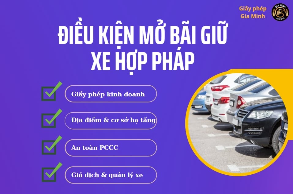 Đăng ký hộ kinh doanh cá thể khi mở bãi giữ xe