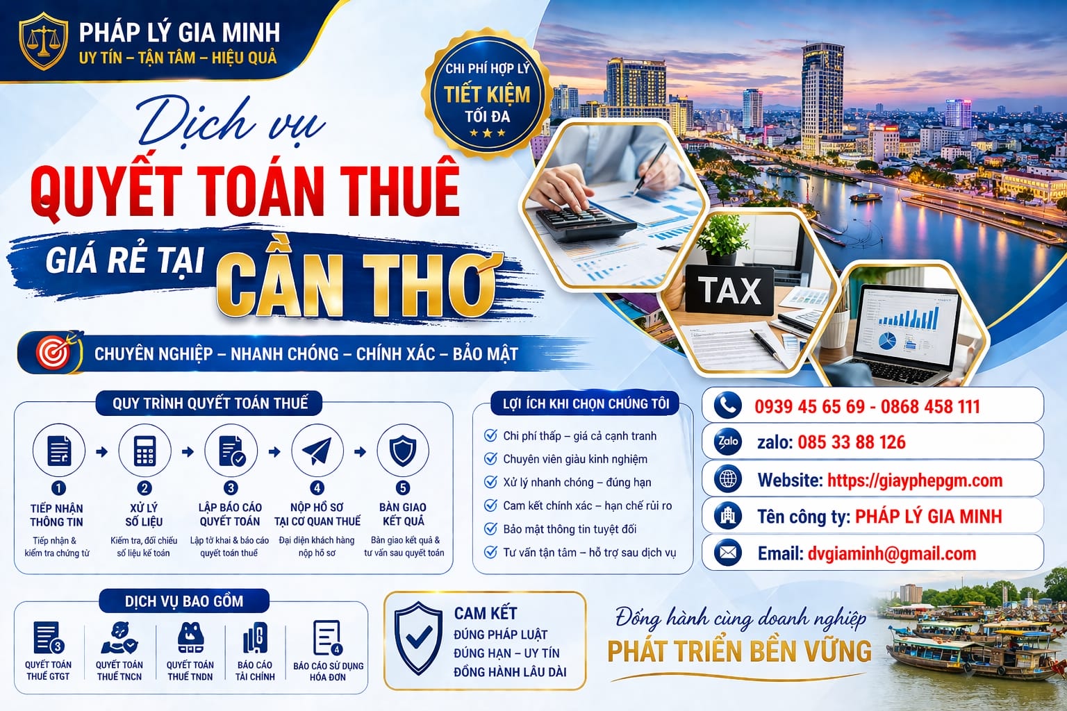 Cung cấp dịch vụ kế toán không phát sinh chi phí