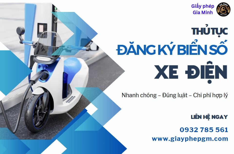 Hồ sơ đăng ký biển số xe điện cần chuẩn bị