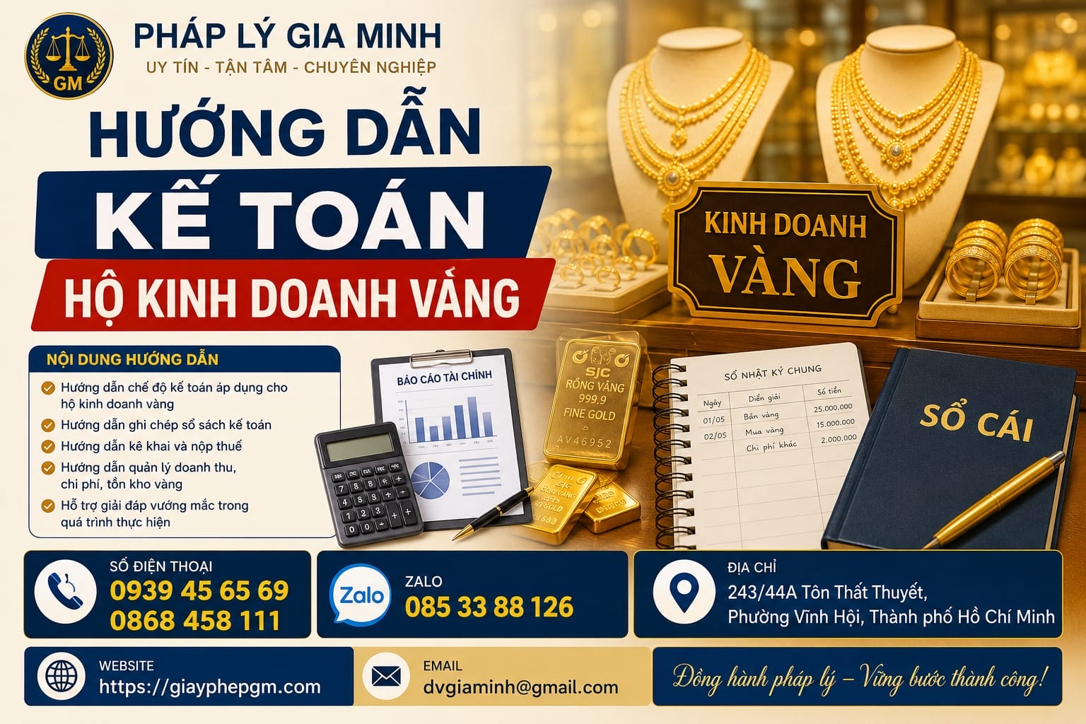 Kế toán hộ kinh doanh ngành vàng đá quý 16 Hướng dẫn kế toán hộ kinh doanh vàng