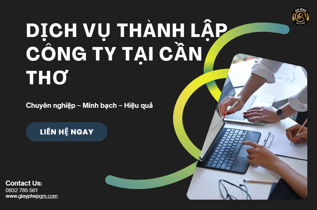 Thành lập công ty tại Cần Thơ