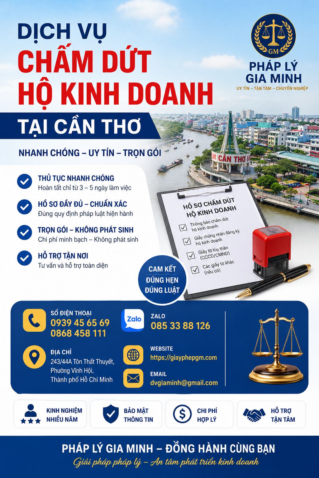 Chi phí chấm dứt hoạt động hộ kinh doanh