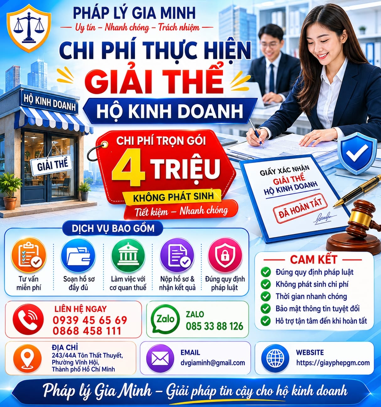 Hồ sơ giải thể hộ kinh doanh sửa chữa điện gia dụng đầy đủ mới nhất 16 Chi phí giải thể hộ sửa chữa điện gia dụng
