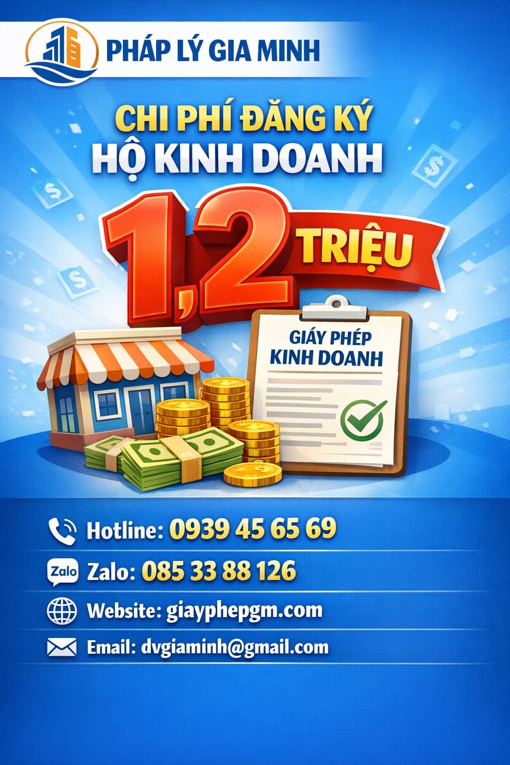 Chi phí thành lập hộ kinh doanh cá thể tại An Giang