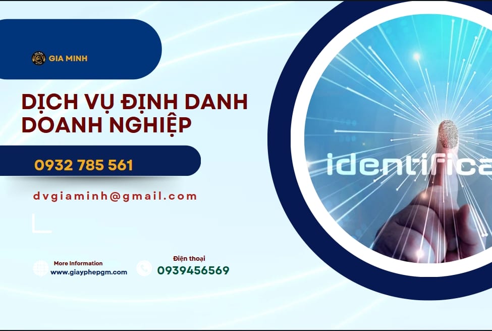 Cách định danh doanh nghiệp online nhanh trong 5 phút 8 Dịch vụ định danh doanh nghiệp trọn gói