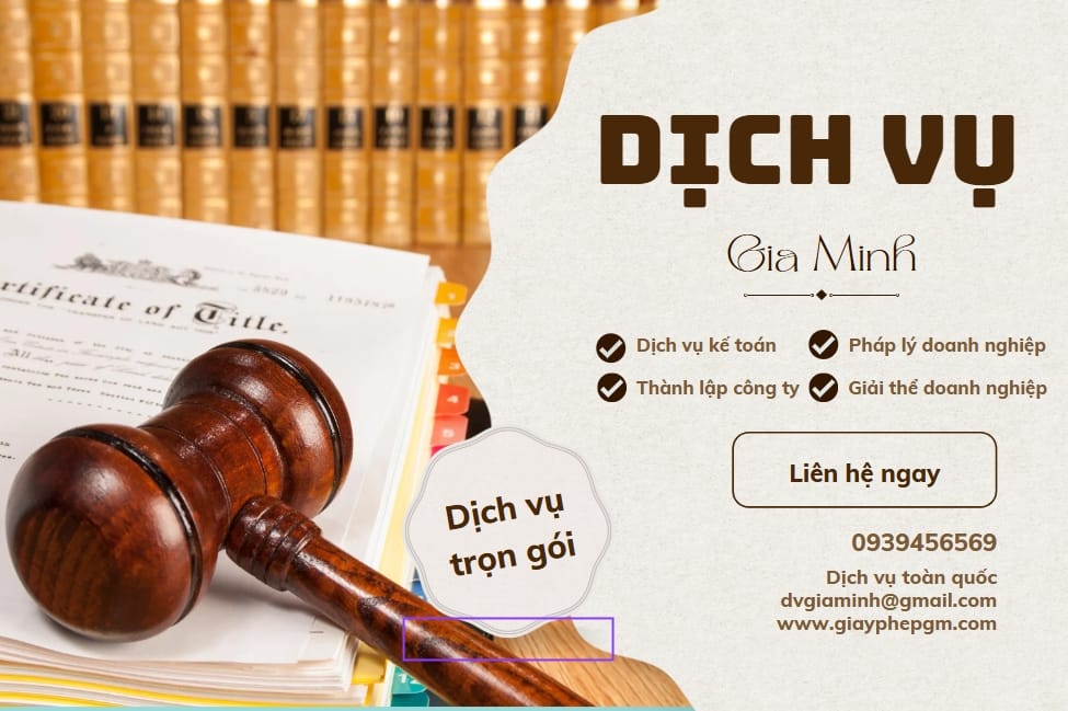 Dịch vụ kế toán trọn gói