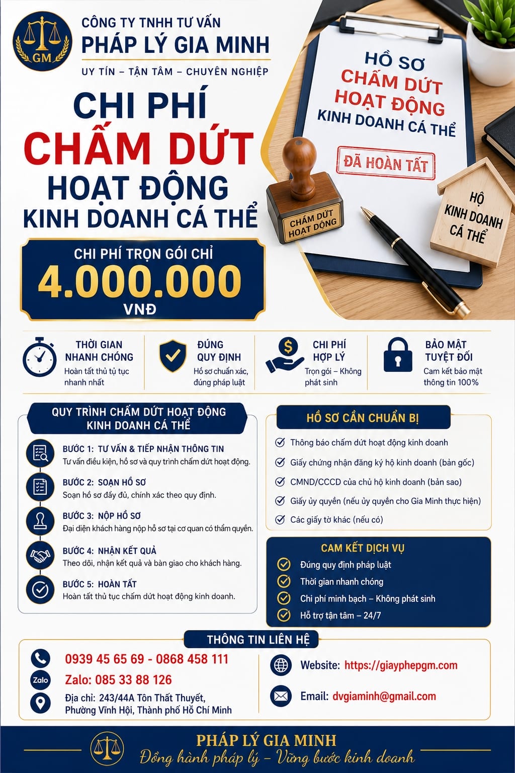Hồ sơ giải thể hộ kinh doanh sửa chữa điện gia dụng đầy đủ mới nhất 9 Hồ sơ giải thể hộ kinh doanh sửa chữa điện gia dụng
