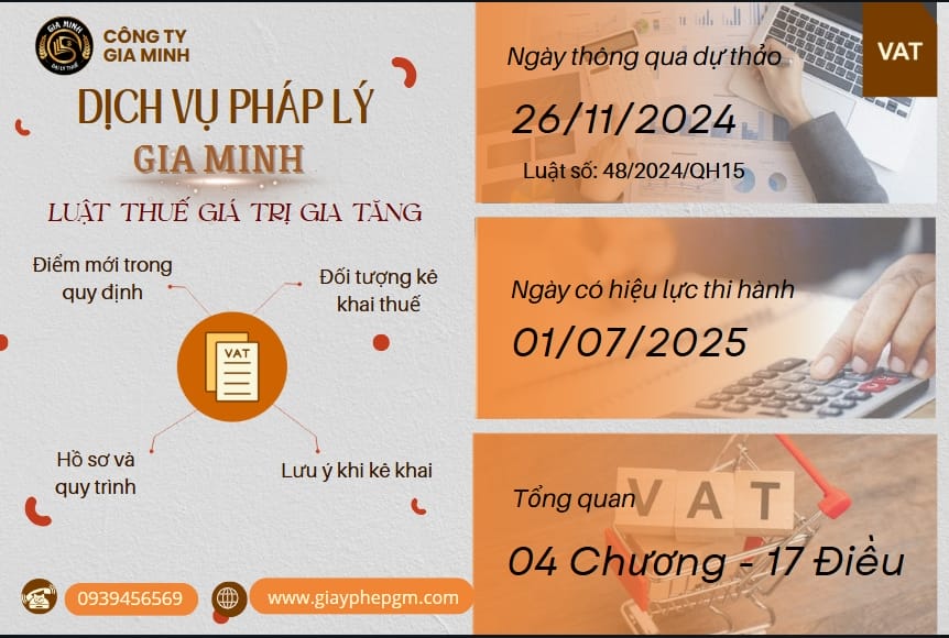 Luật thuế GTGT 2024: Những điểm mới doanh nghiệp cần biết 6 Luật thuế GTGT 2024 cập nhật mới nhất
