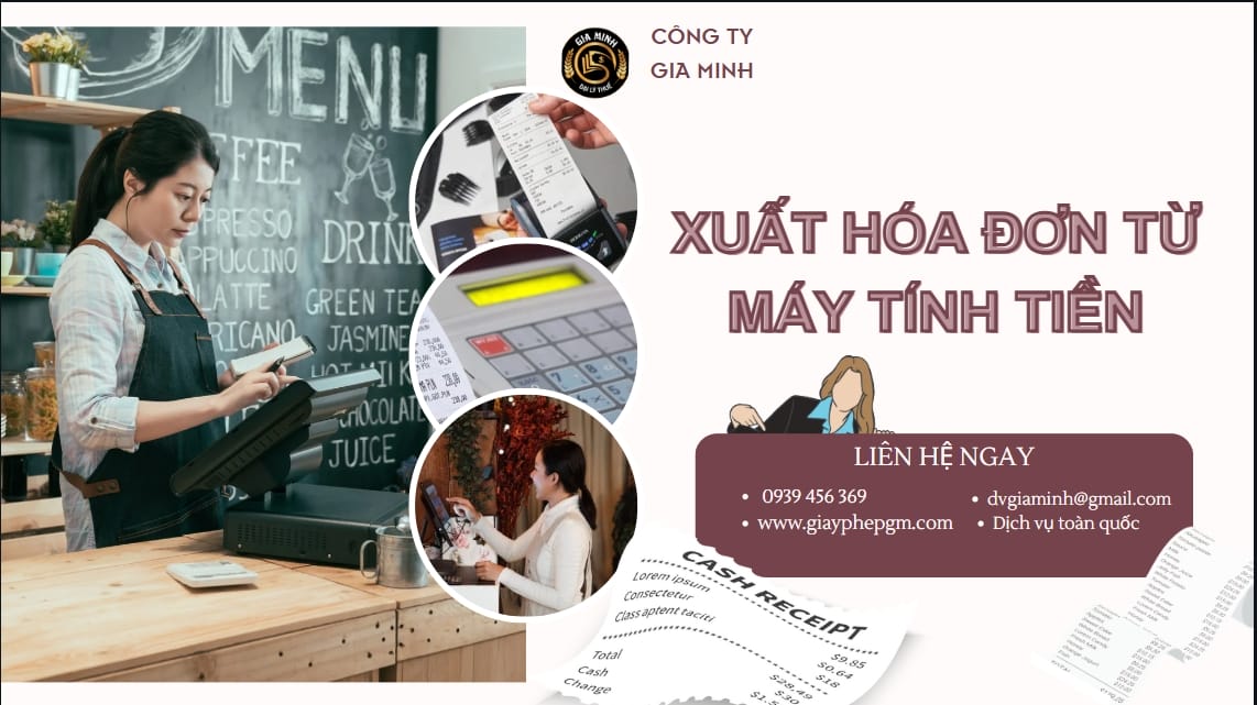 Hướng dẫn xuất hóa đơn từ máy tính tiền theo quy định mới nhất