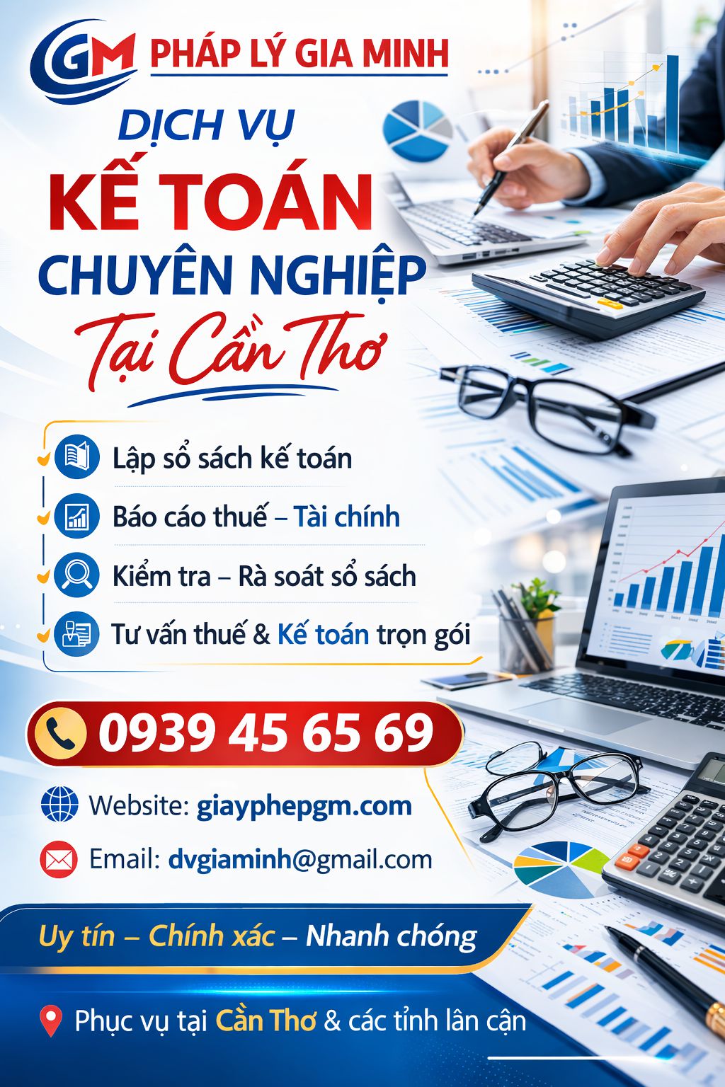 Tư vấn giá kế toán doanh nghiệp mới thành lập Cần Thơ