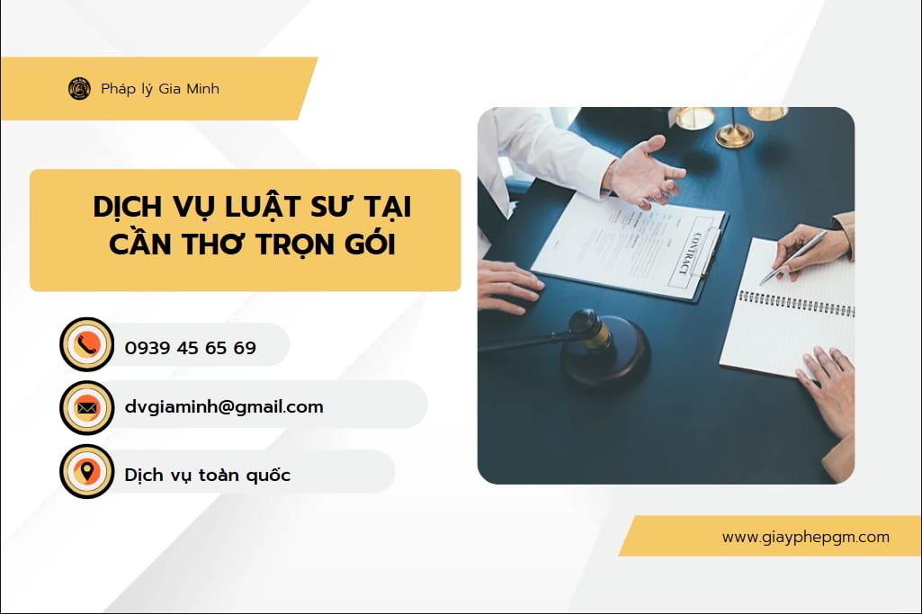 Dịch vụ pháp lý uy tín và tận tâm tại Cần Thơ