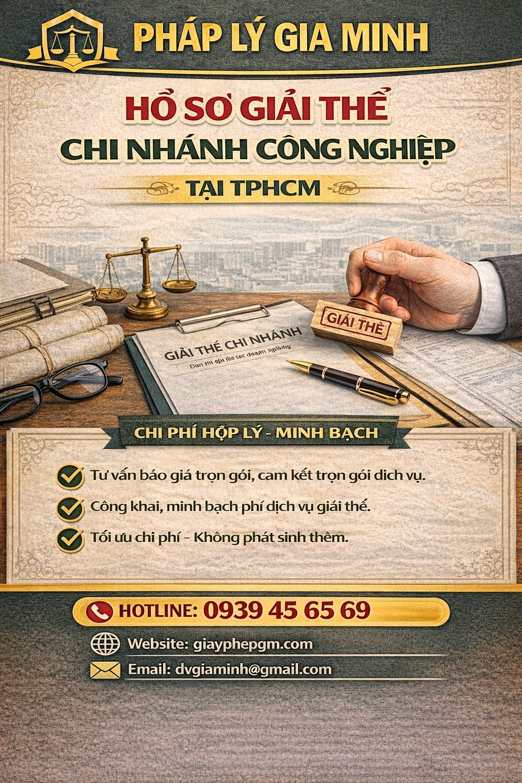 Hồ sơ giải thể công ty tại TP.HCM đầy đủ
