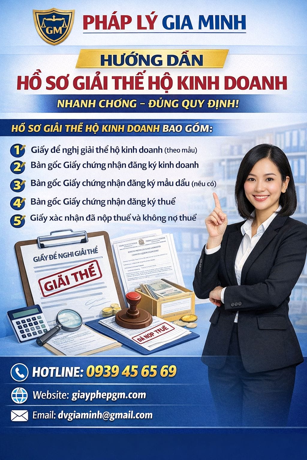 Giải thể hộ kinh doanh Thành Phố Cần Thơ – Thủ tục nhanh chóng, trọn gói 5 Hồ sơ giải thể hộ kinh doanh Thành Phố Cần Thơ