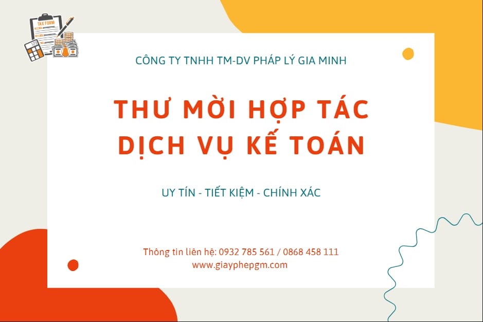 Thư Mời Hợp Tác Dịch Vụ Kế Toán Uy Tín – Cơ Hội Cùng Phát Triển