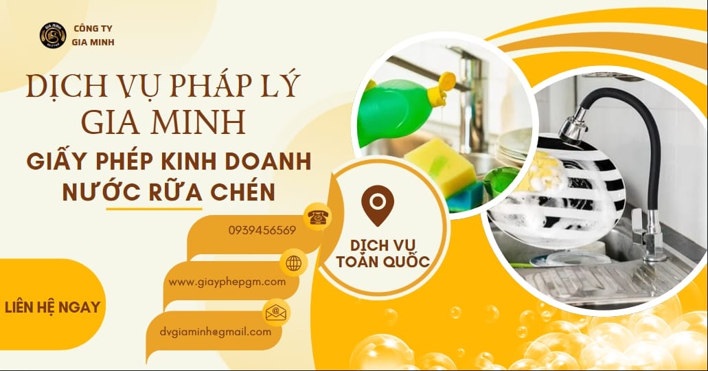 Thủ tục công bố tiêu chuẩn nước rửa chén đúng chuẩn