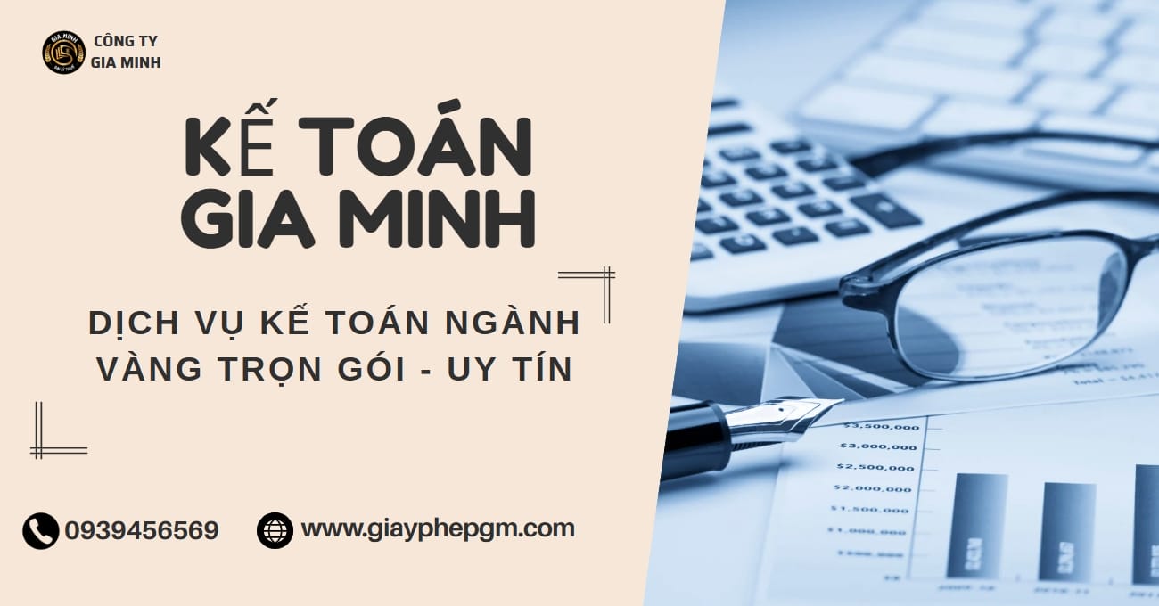 Các bước làm sổ sách kế toán cho tiệm vàng