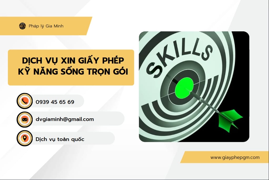 Cách xin giấy phép kỹ năng sống nhanh chóng – Tiết kiệm thời gian, chi phí hiệu quả