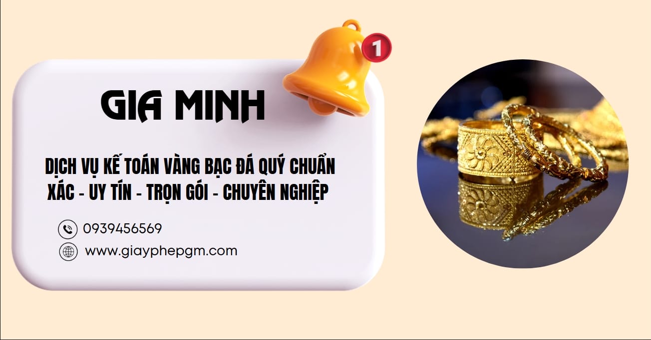 Dịch vụ hỗ trợ kế toán chuyên sâu cho ngành vàng