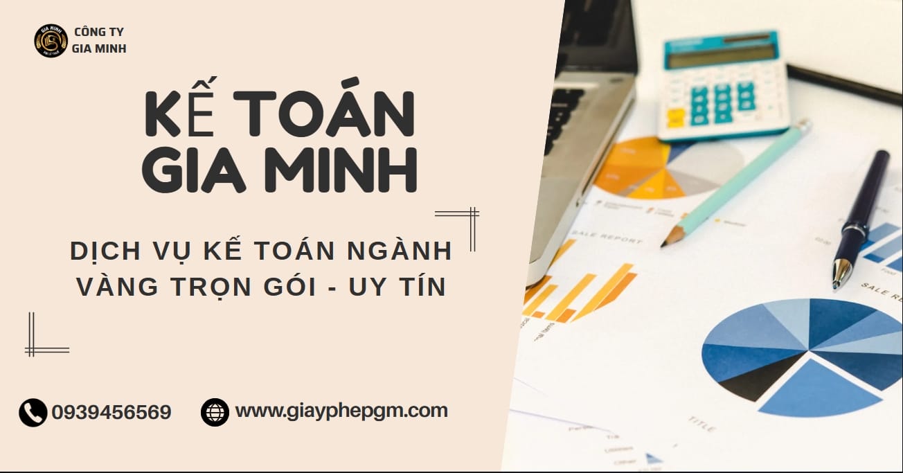 Dịch vụ kế toán online giá rẻ, phù hợp với tiệm vàng nhỏ lẻ