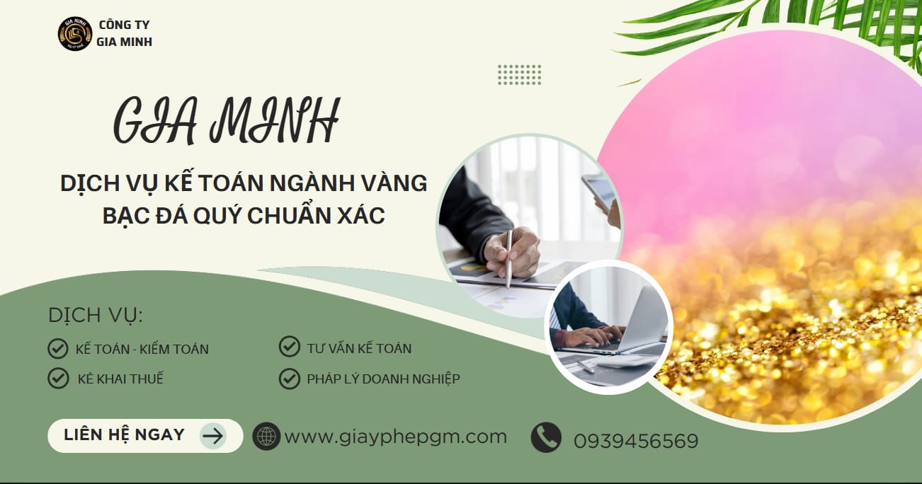 Dịch vụ kế toán trọn gói cho ngành vàng giúp tiết kiệm chi phí tổng thể