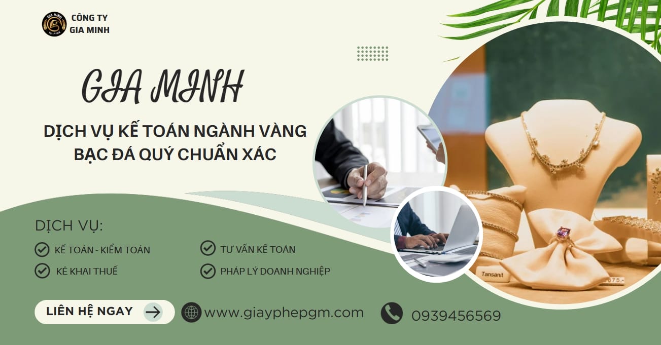 Dịch vụ kế toán vàng online chuyên nghiệp, uy tín toàn quốc