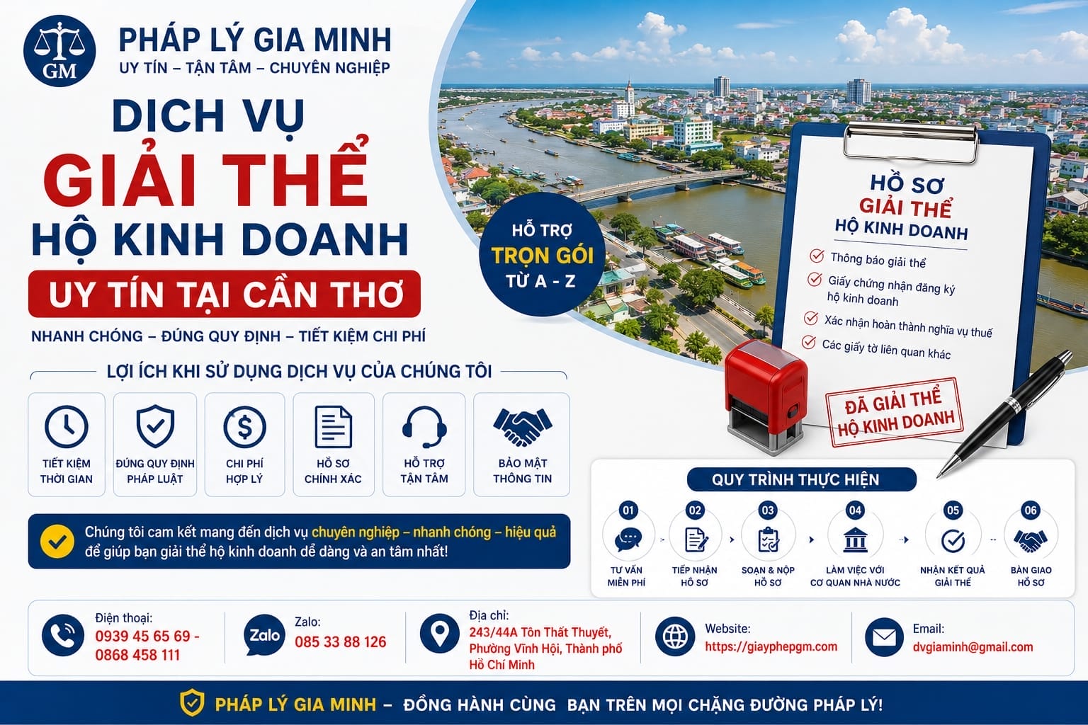 Dịch vụ giải thể hộ kinh doanh uy tín tại Cần Thơ 14 Đóng mã số thuế hộ kinh doanh Cần Thơ