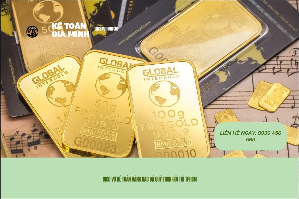 Cách xác định giá vốn hàng bán trong kế toán tiệm vàng chính xác 2025