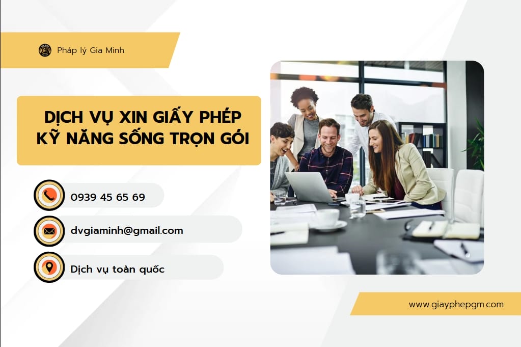 Xin giấy phép kỹ năng sống tại Cần Thơ – Hướng dẫn thủ tục chi tiết 2025