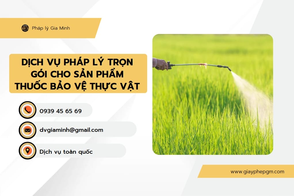 Thủ tục xin giấy phép sản xuất thuốc bảo vệ thực vật