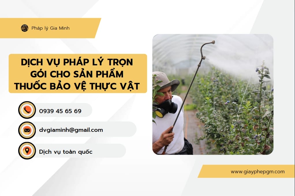 Sản xuất thuốc bảo vệ thực vật cần giấy phép gì?