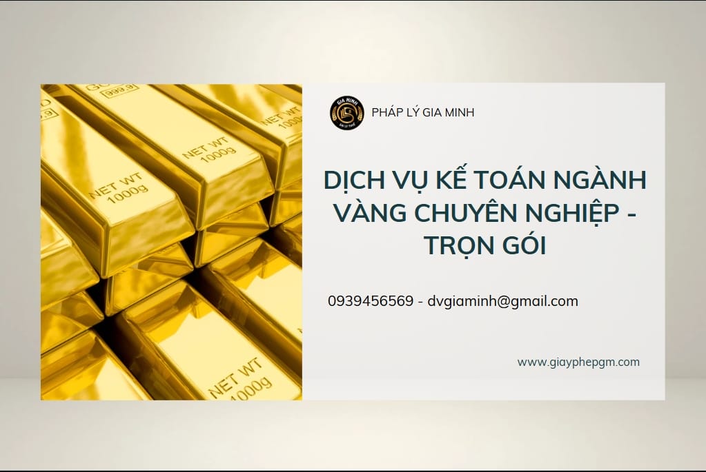 Mẫu chứng từ kế toán ngành vàng cập nhật mới nhất