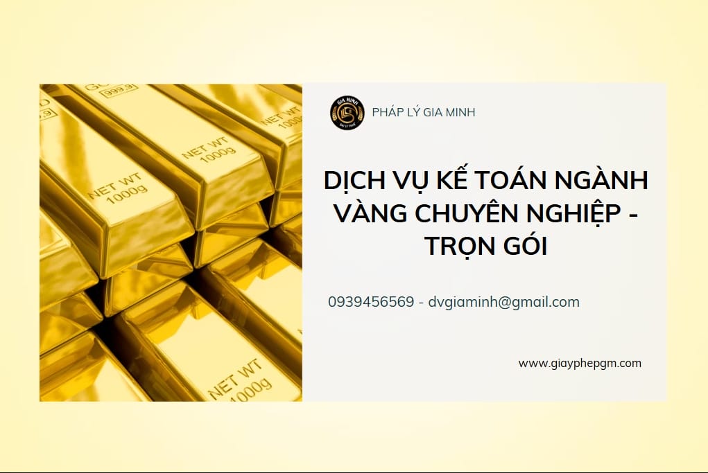 Quy trình từng bước xác định giá vốn hàng bán tiệm vàng
