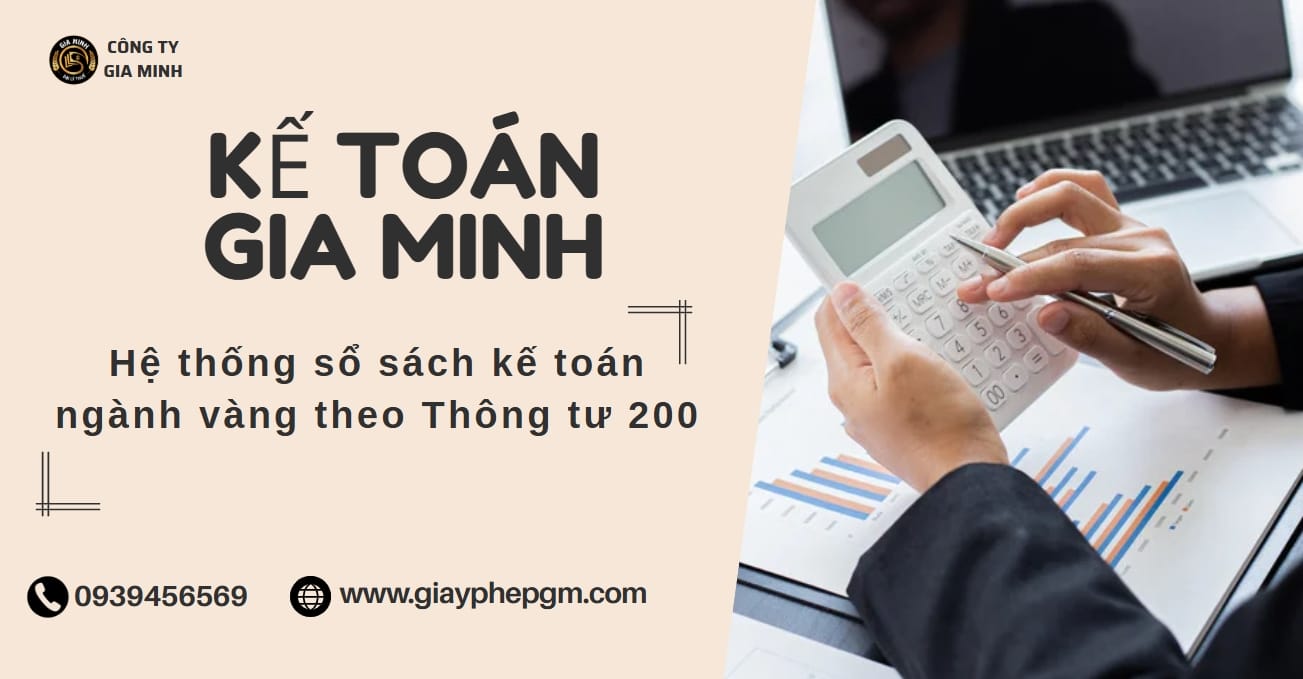 Hướng dẫn lập sổ nhật ký chung ngành vàng bạc