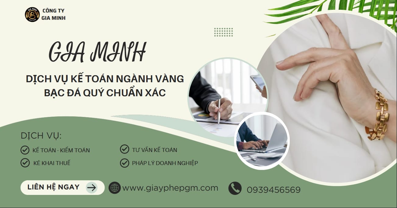 Thuê dịch vụ kế toán từ xa cho tiệm vàng nhỏ