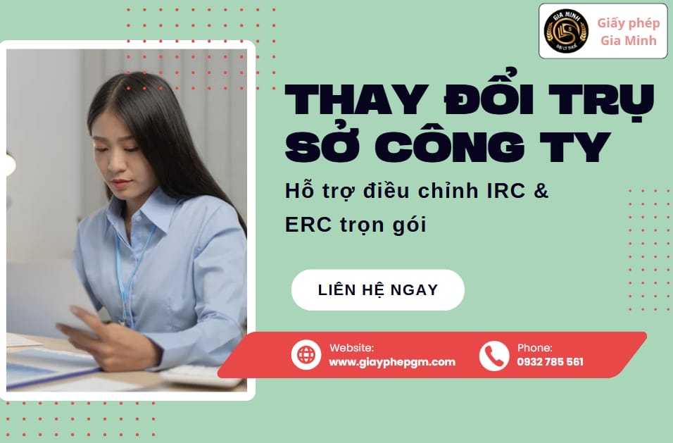 Dịch vụ chuyển địa điểm công ty sang tỉnh khác toàn quốc