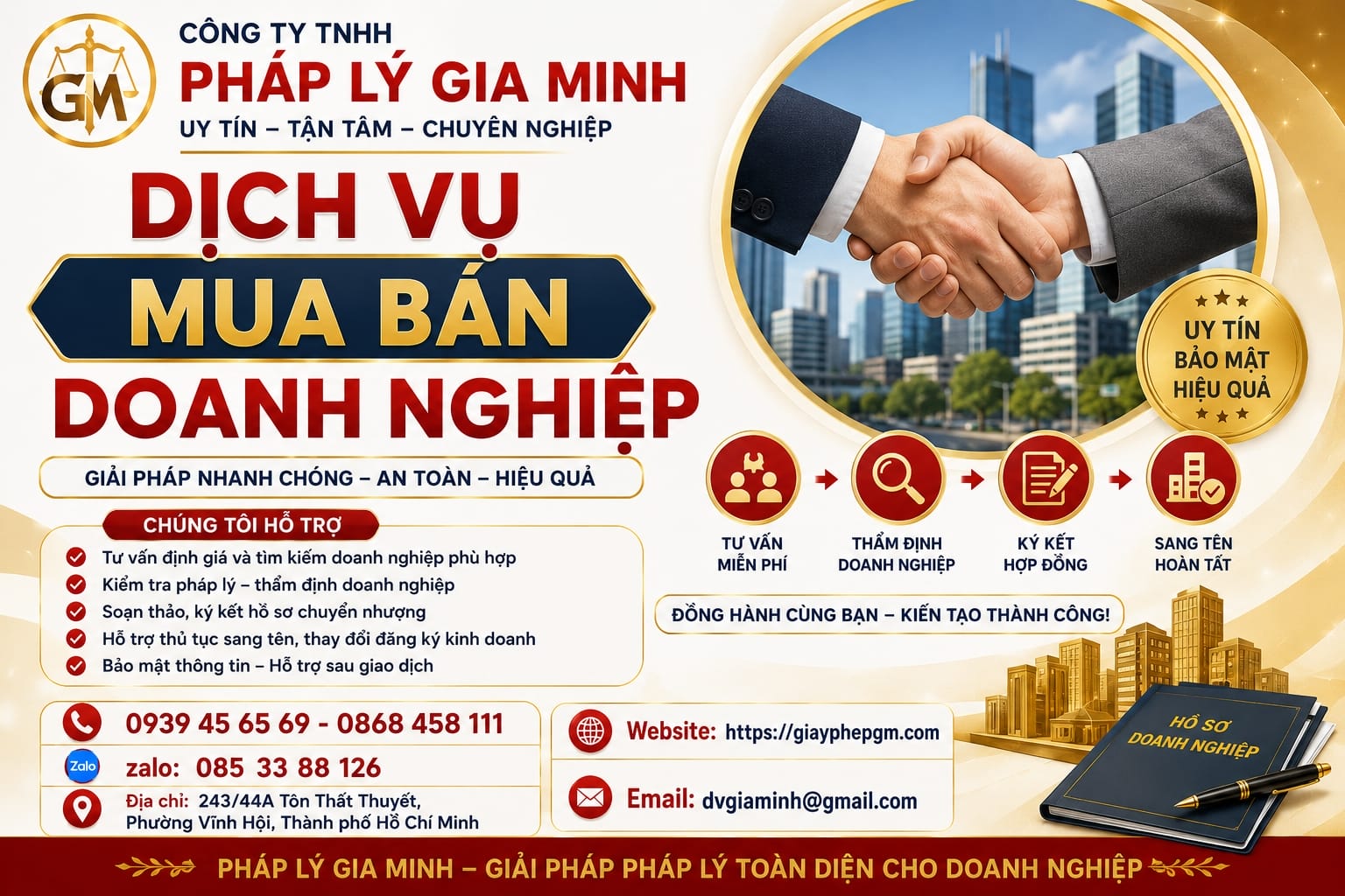 Dịch vụ mua bán doanh nghiệp Nghệ An
