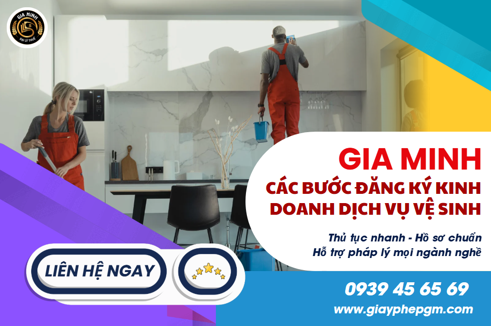 Hướng dẫn thủ tục đăng ký kinh doanh dịch vụ vệ sinh chi tiết từ A đến Z 6 Dịch vụ vệ sinh nhà cửa