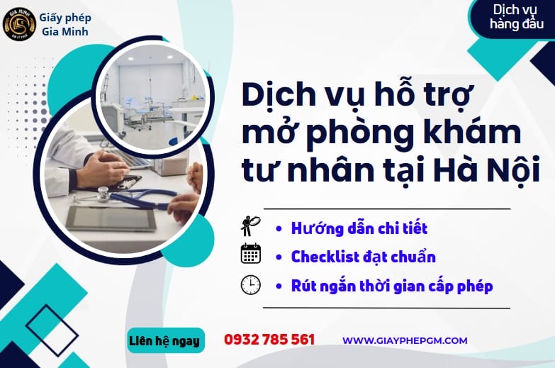Điều kiện mở phòng khám tư nhân tại Hà Nội mới nhất 2025