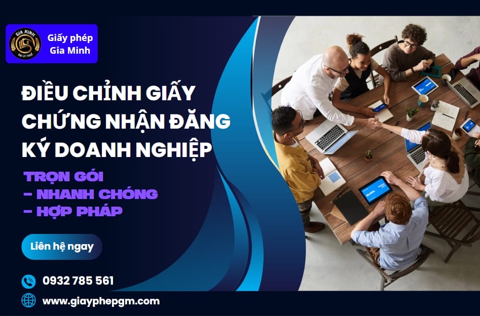 Điều Chỉnh Giấy Chứng Nhận Đăng Ký Doanh Nghiệp – Hướng Dẫn Mới Nhất 2025 4 Điều Chỉnh Giấy Chứng Nhận Đăng Ký Doanh Nghiệp