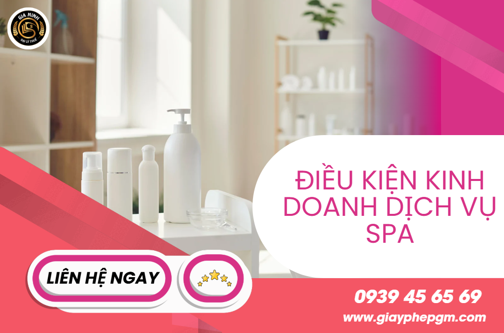 giấy phép kinh doanh spa hợp pháp tại Việt Nam