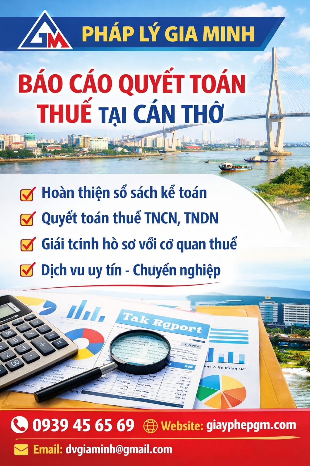 Dịch vụ kế toán doanh nghiệp cần thơ chuẩn luật